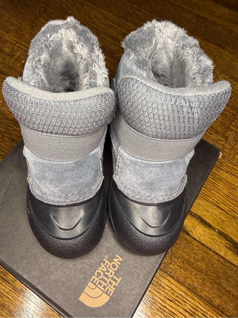 The North Face Toddler Gray Alpenglow II Snowboots Sz 8c